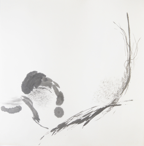 Breathing with the wind 1.2  風と共に呼吸1.2 69 cms X 70cms 2004